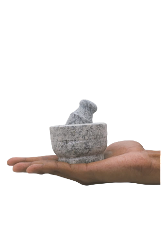 ANKETRAS Miniature Attangal Set for Decoration | Traditional Stone Grinder Mini Model | Home Décor | Return Gift | Pooja & Festival Use