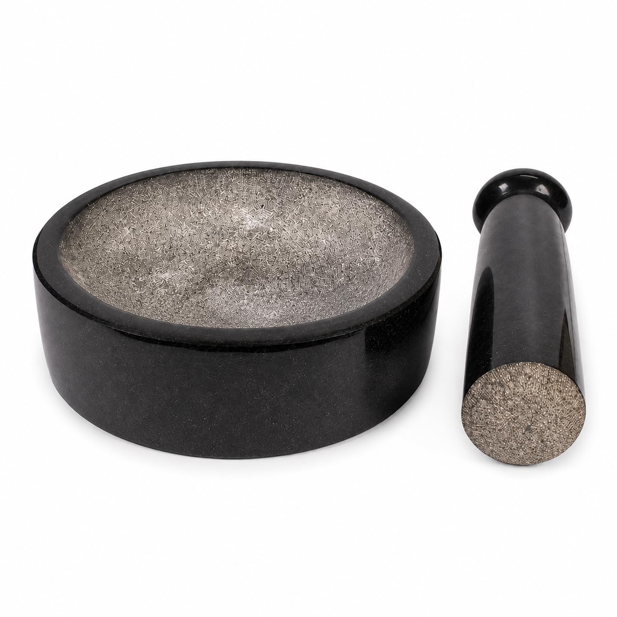 Anketras Granite Sil Batta Stone Grinder 10 Inch | Traditional Hand Grinding Stone for Kitchen | Ammikallu Silbatta for Chutney, Masala, Spices, Garlic, Ginger & Herbs
