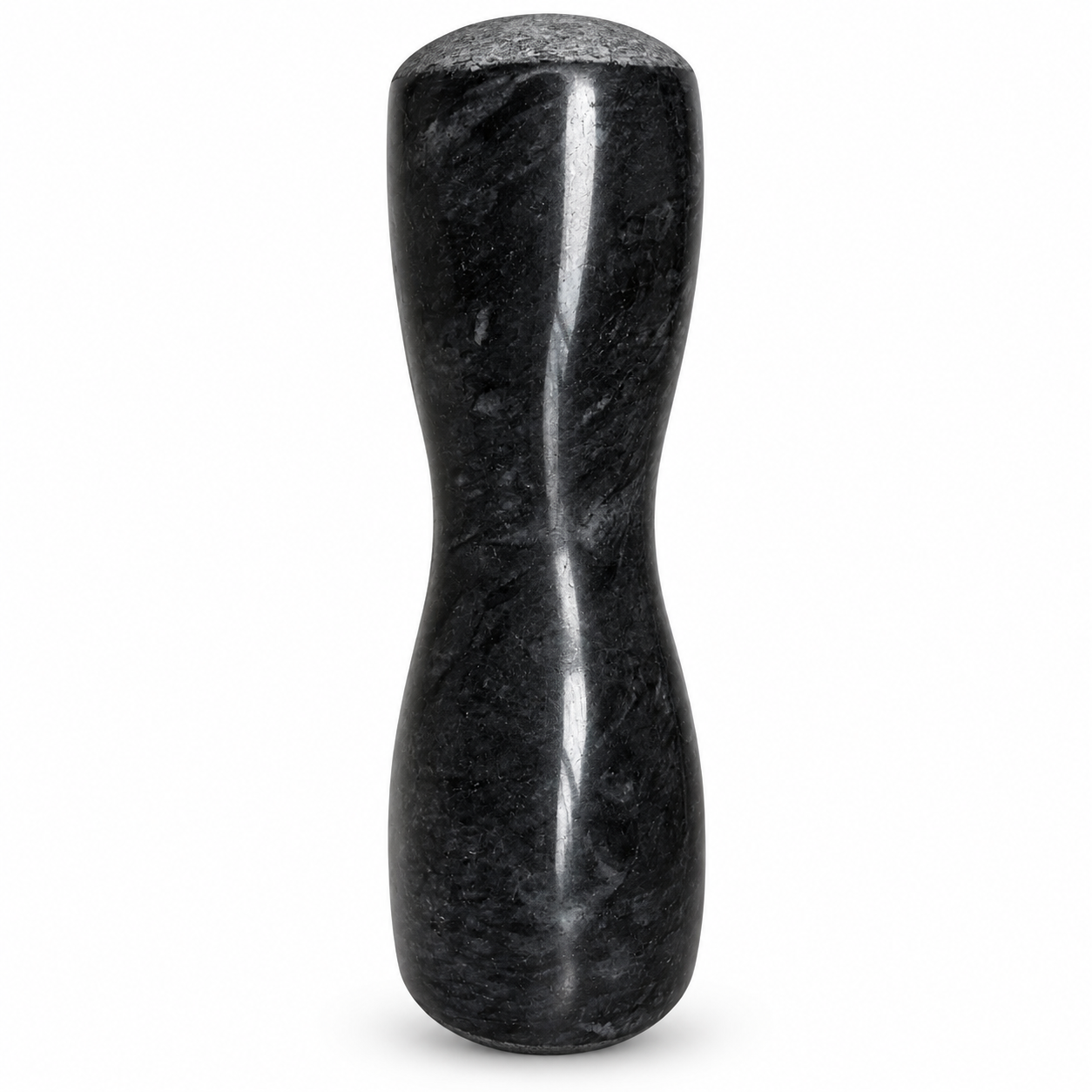 Anketras Natural Granite Replacement Pestle Only, Black | Stone Masher for Mortar, Khal Dasta, Idikallu and Spice Grinding | Mortar Not Included