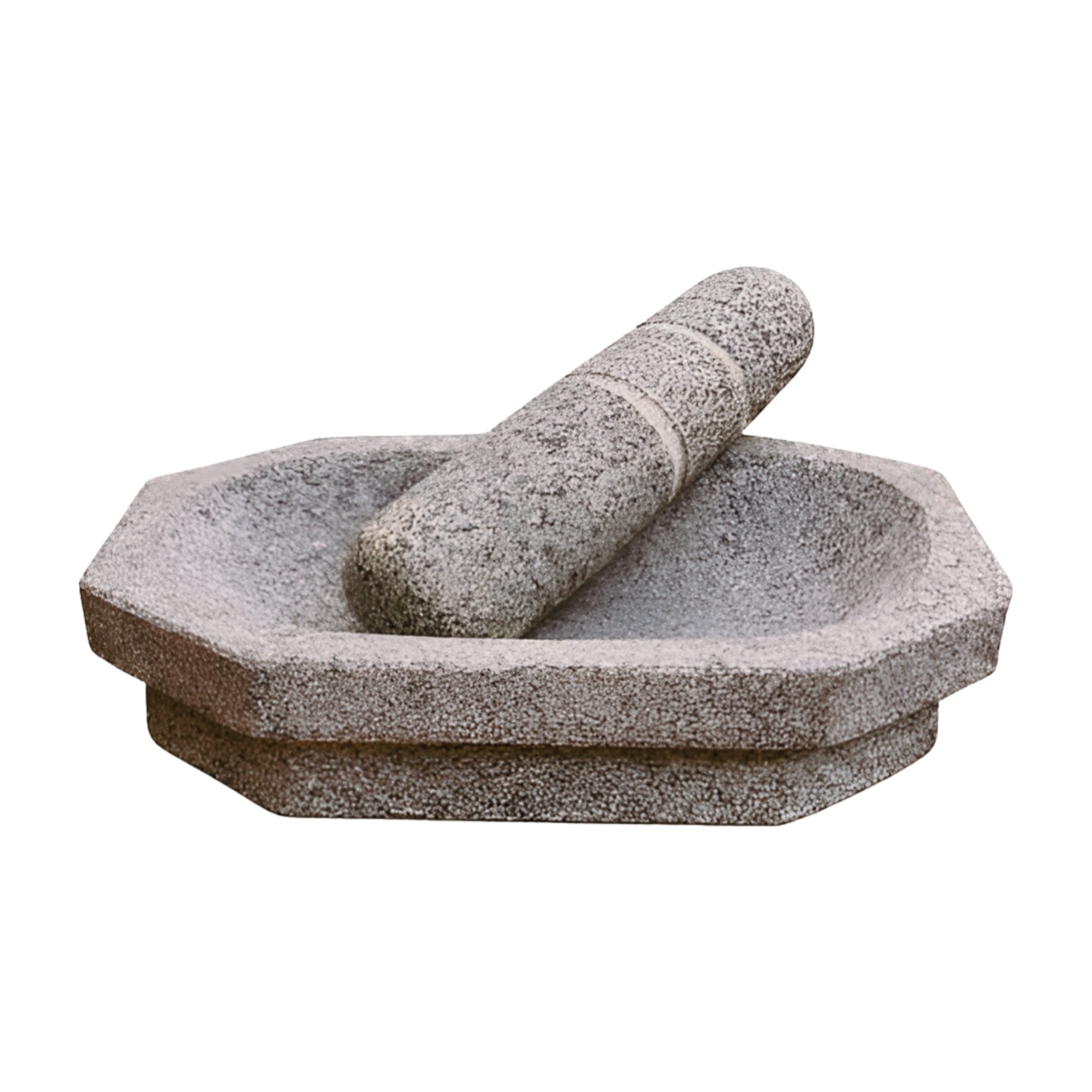 ANKETRAS Heavy Duty Kalvam Grinding Stone with Mortar & Pestle | Natural Stone Ammikallu/Khalbatta/Okhli Musal/Kharal | Traditional Masala, Chutney, Herb & Ayurvedic Grinder